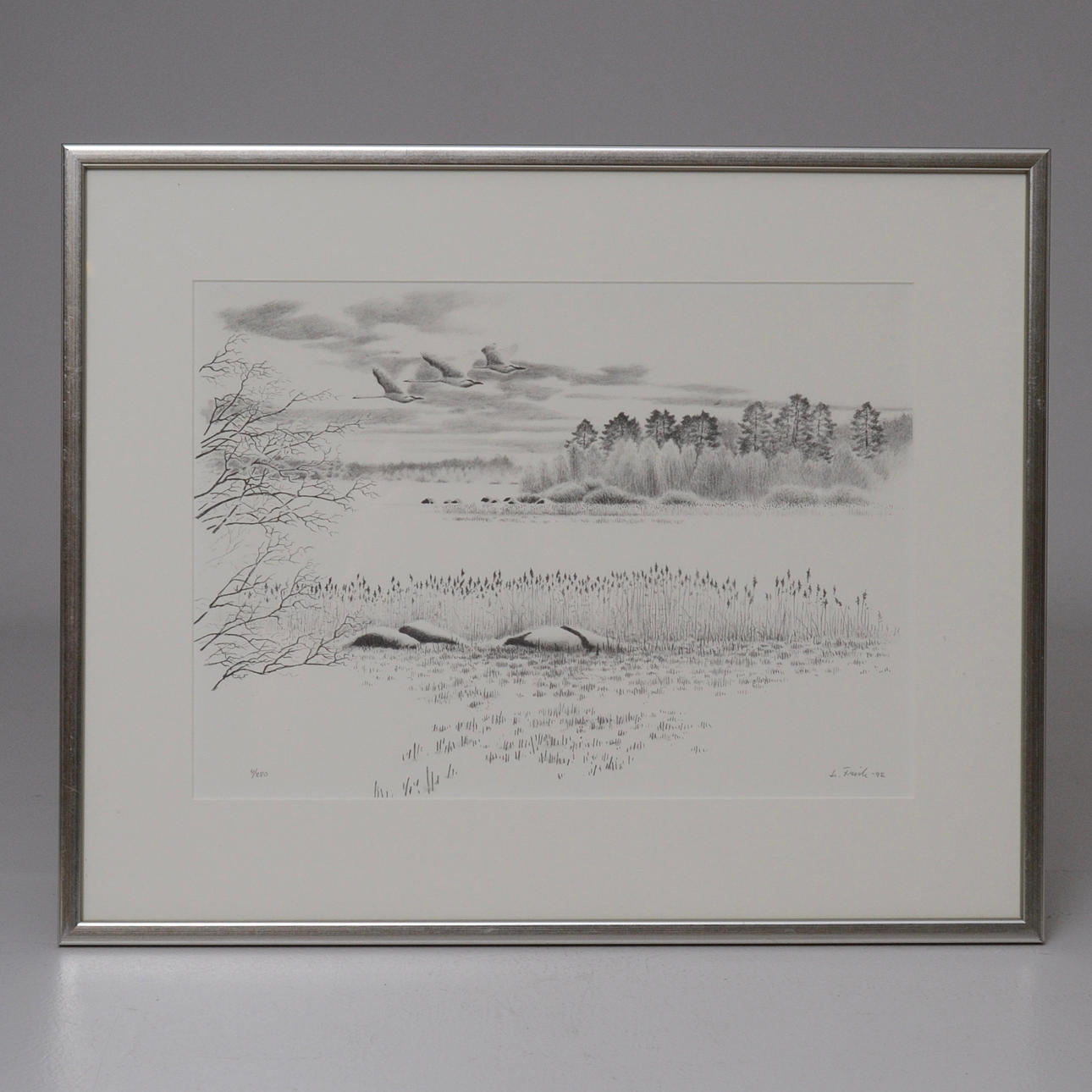 LENNART FRISK. Litografier, tre st.