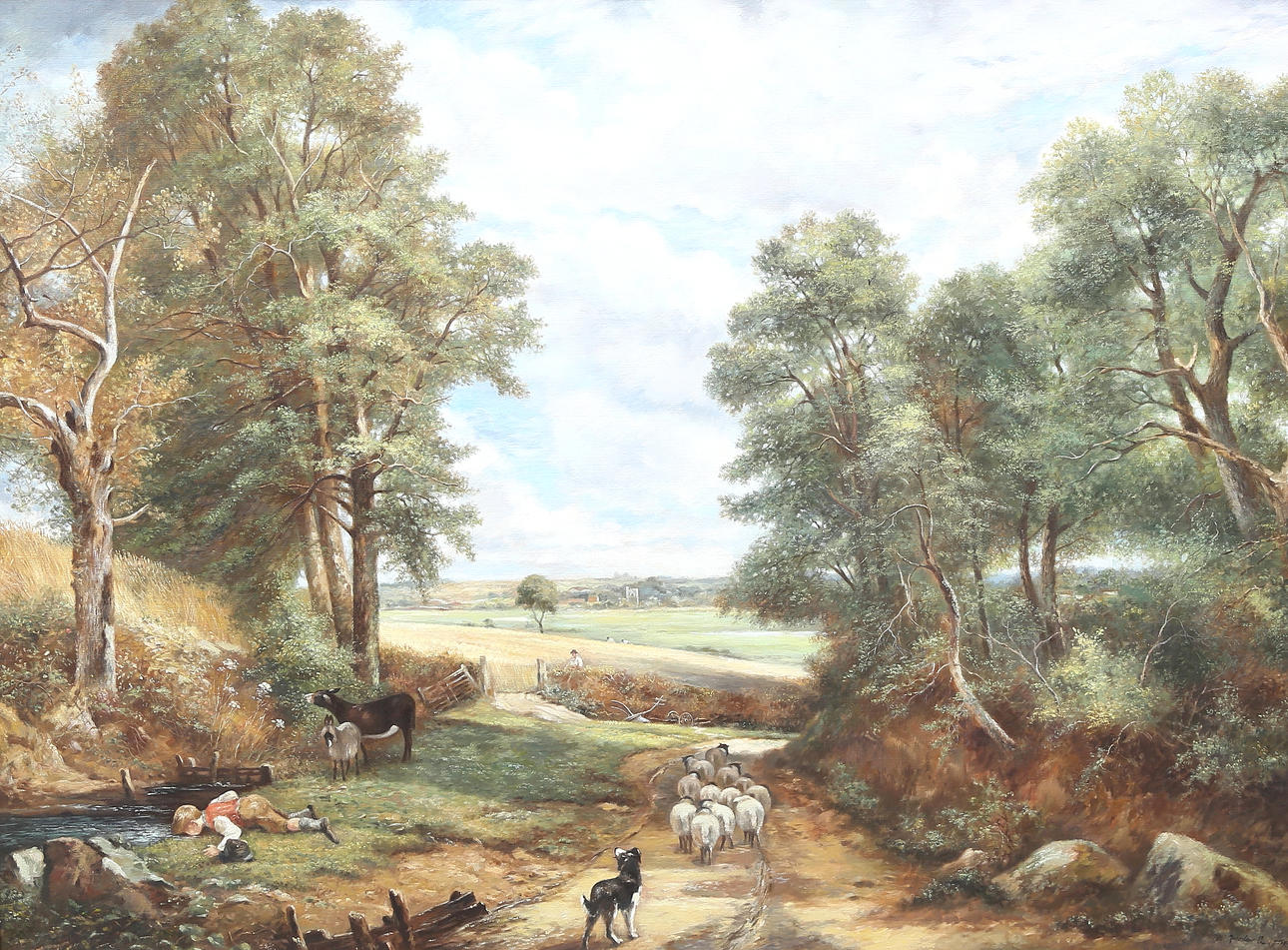 JAROSLAW CHUDY. oil on canvas, signed and dated 1994.