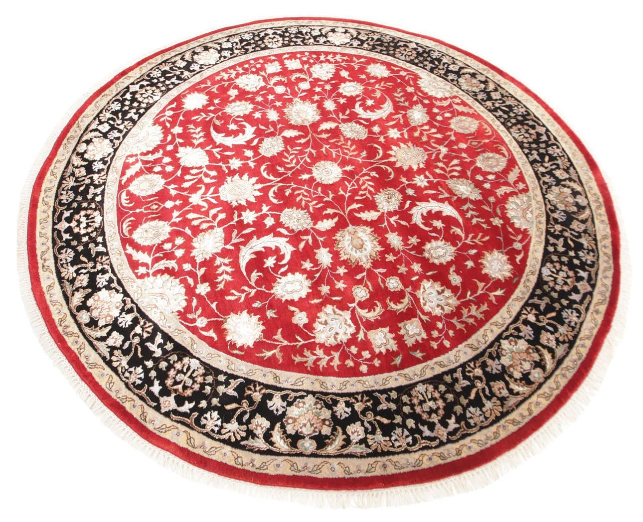 MATTA,INDIEN, silkesinslag 204 x 204 cm diam.