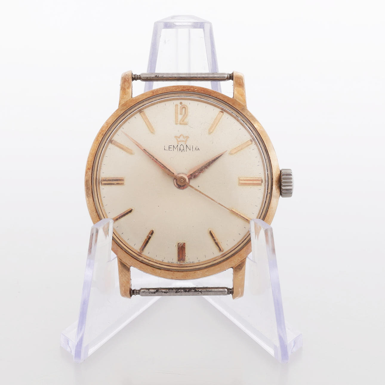 WRISTWATCH, Lemania, steel.
