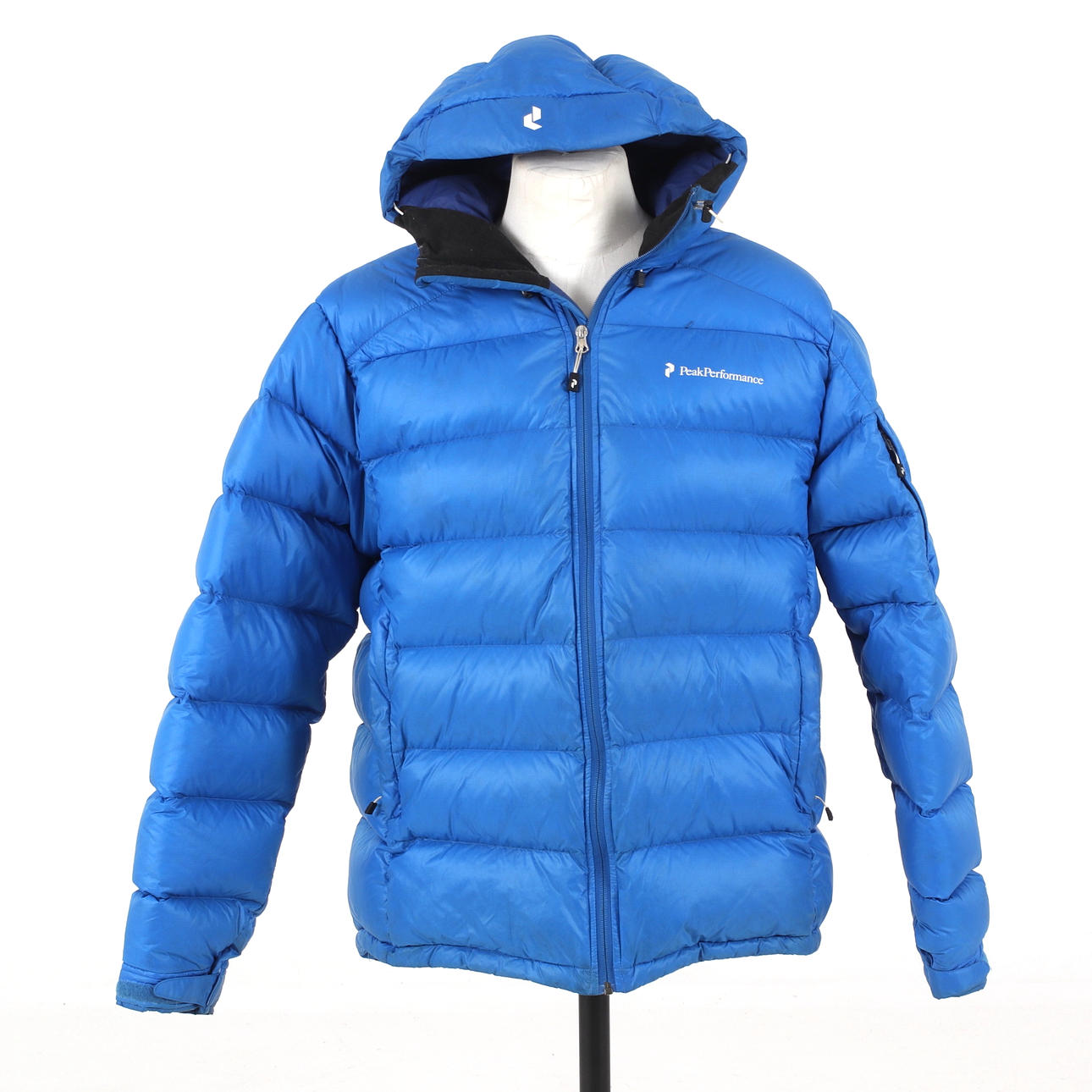A 21st-century Peak Performance down jacket.