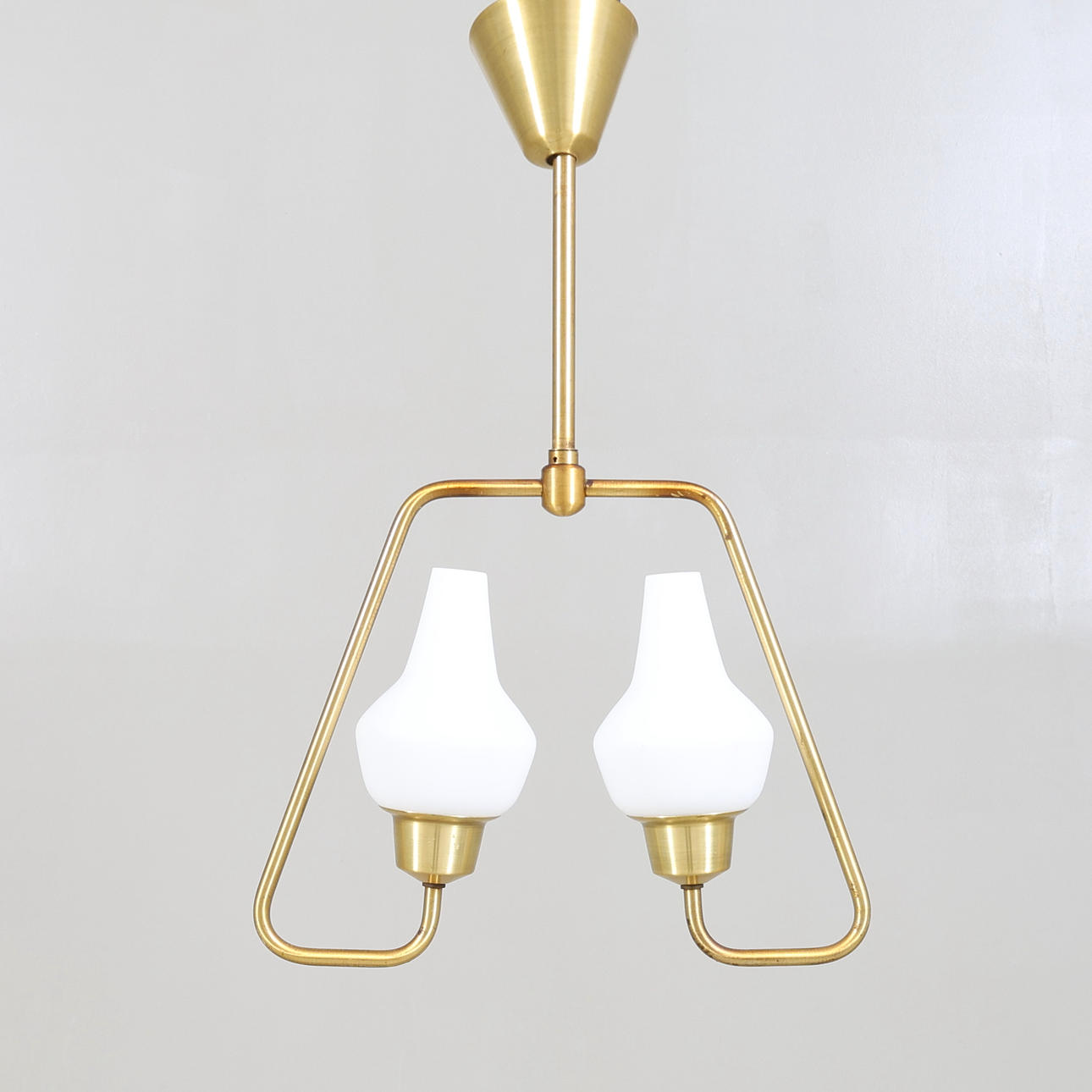 A Swedish Modern ceiling lamp, 1940s.