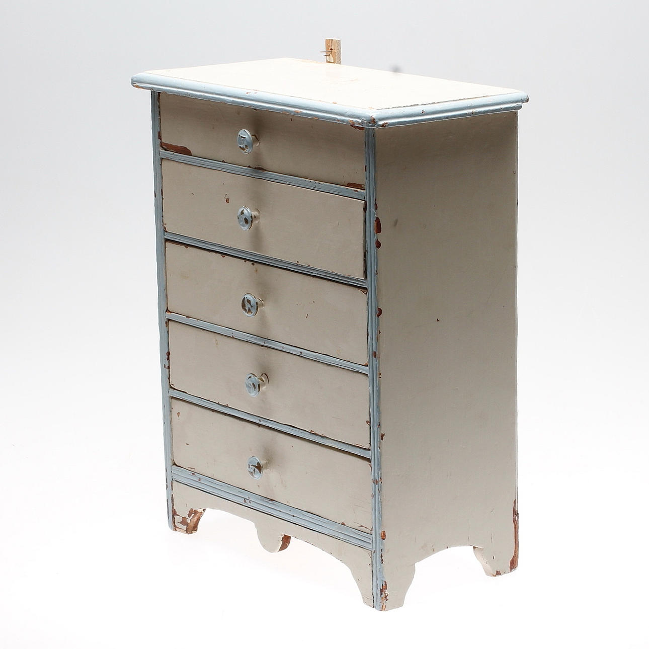 MINIATYRBYRÅ, omkring 1900.