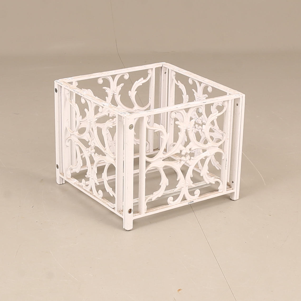 WOODEN STAND, metal.