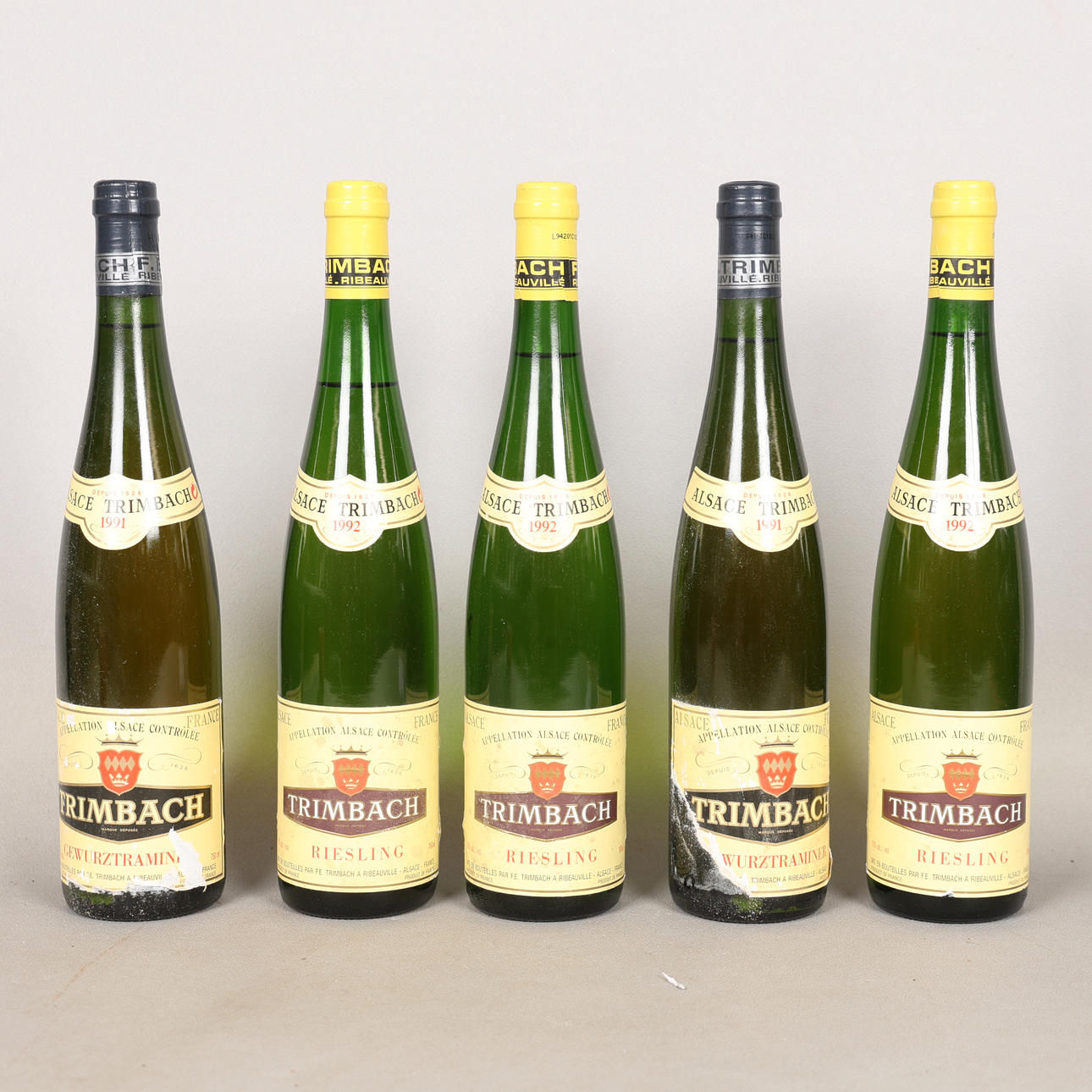 FEM FLASKOR TRIMBACH RIESLING & GEWURTZTRAMINER (5).