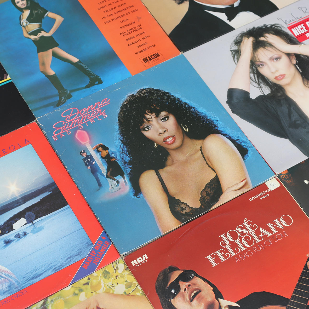 LOT VINYL RECORDS, mixed artists.