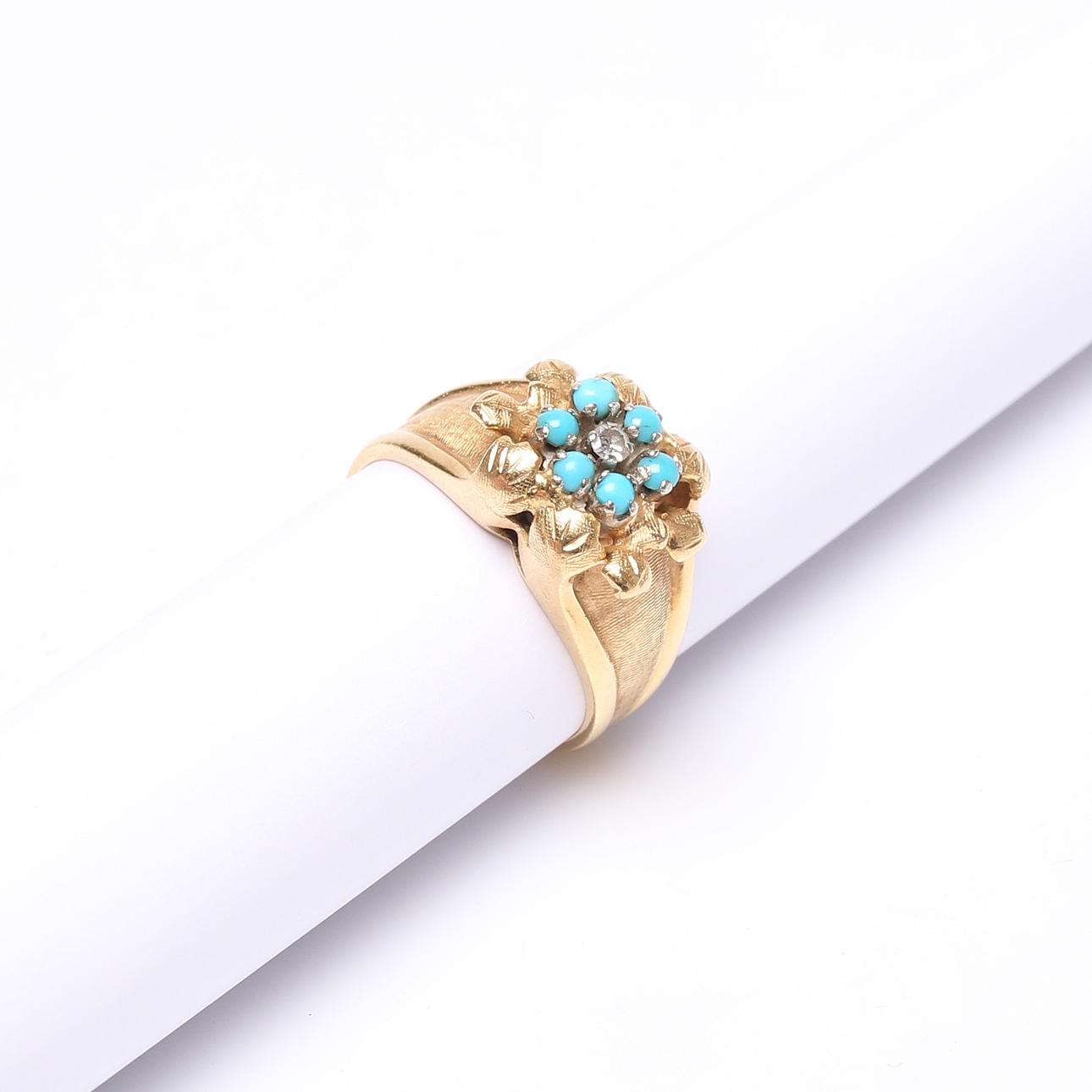 RING, with Diamond, 18k, Gold, weight approx. 6,5 grams.