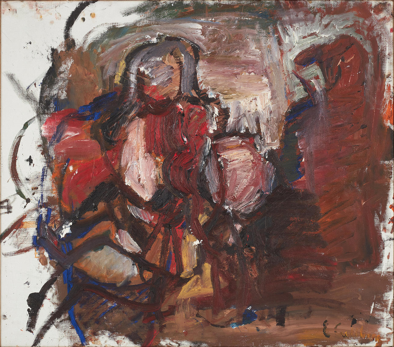 ERLAND CULLBERG. “Seated”.