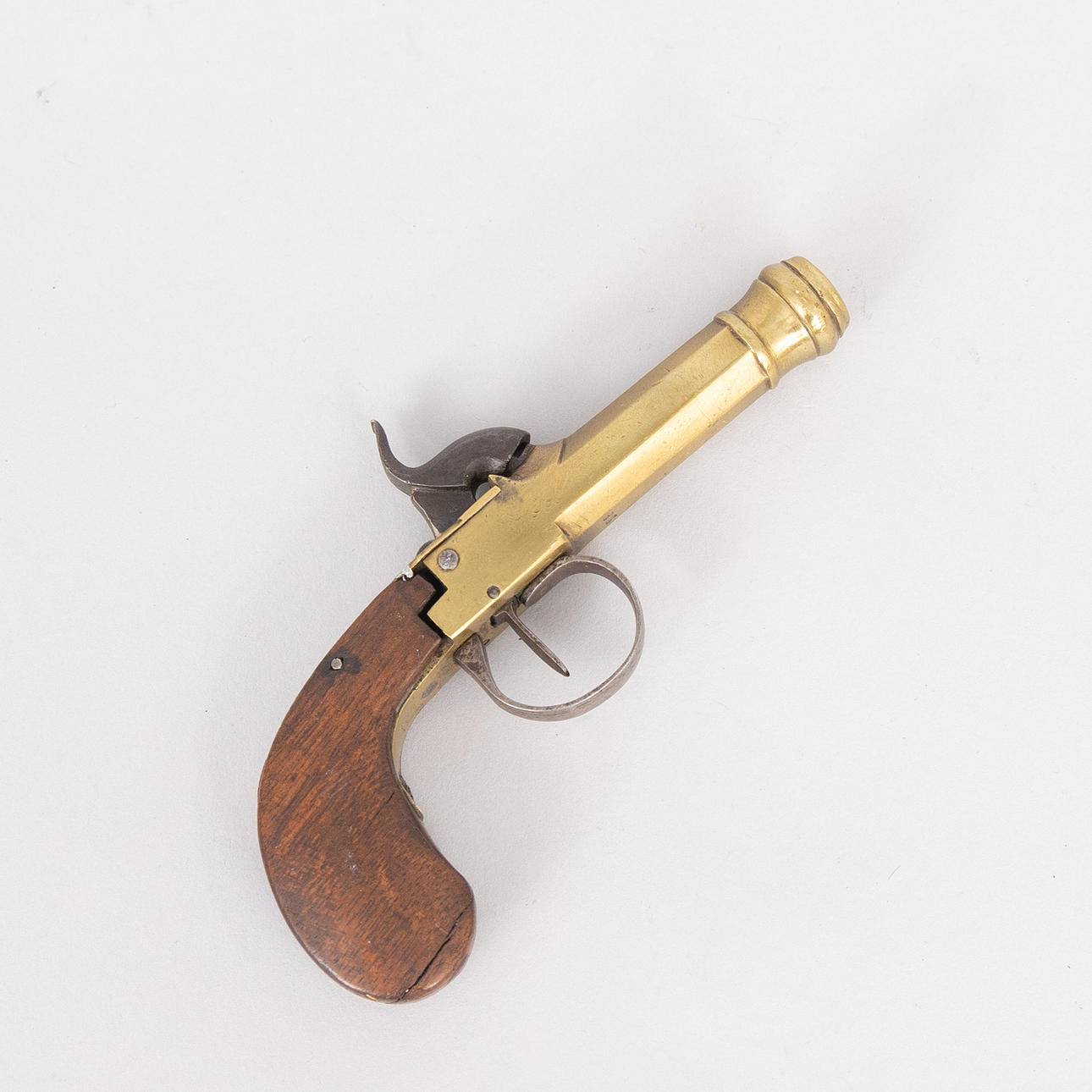 A POCKET PISTOL, ELG clasp, Belgium 19th century. Weapons & Militaria ...