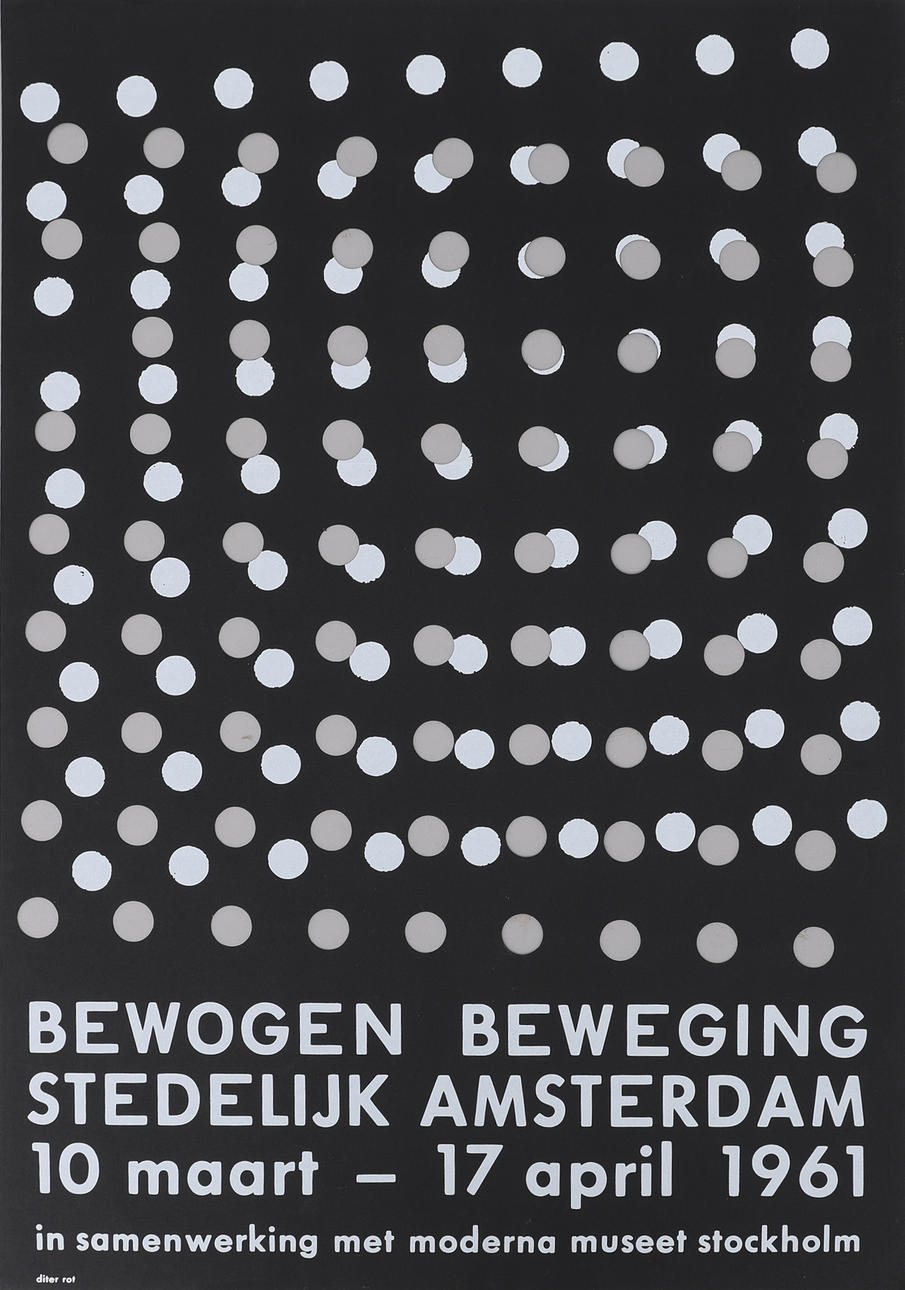 DITER ROT (DIETER ROTH) 1930-1998. POSTER , 