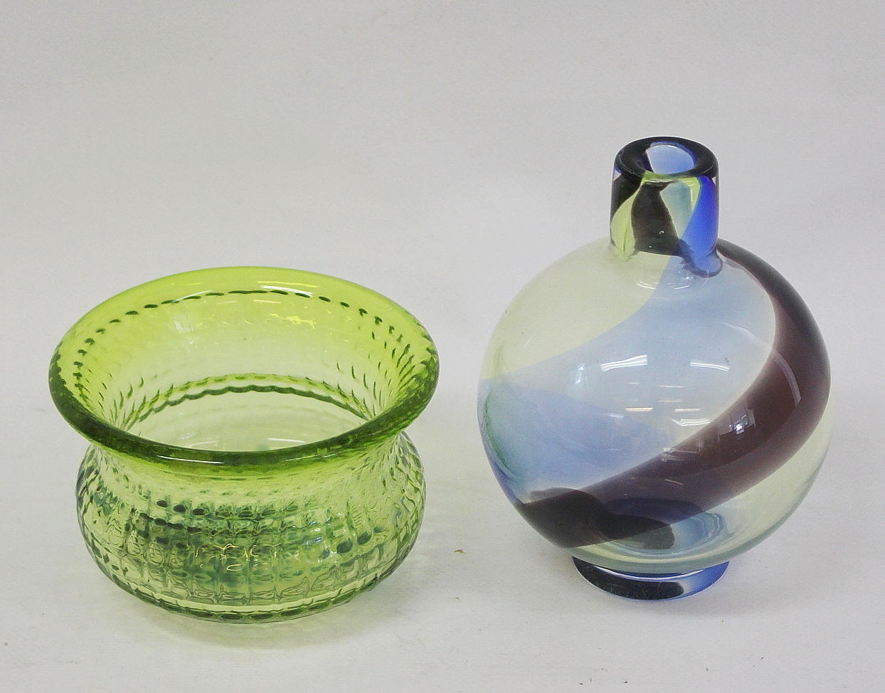 BERNDT & KEDELV. Vas + skål Flygsfors.