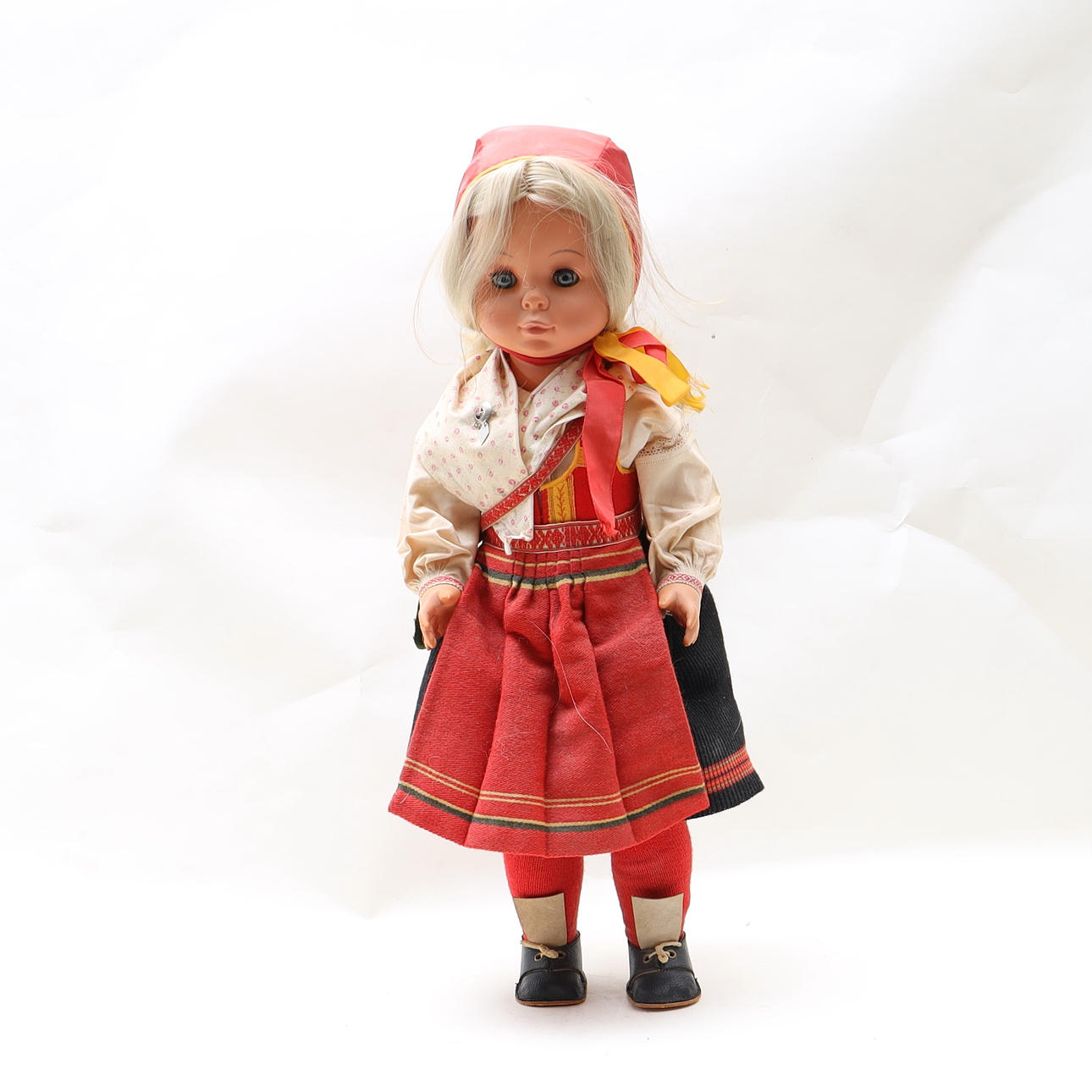 DOLL WITH FOLK COSTUME.