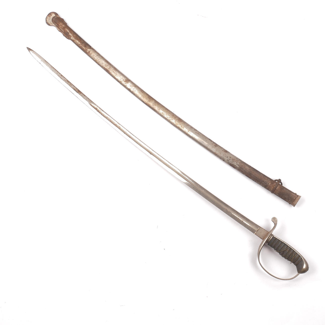 SABEL MED BALJA, Danmark, 1800-tal. Vapen & Militaria - Blankvapen ...