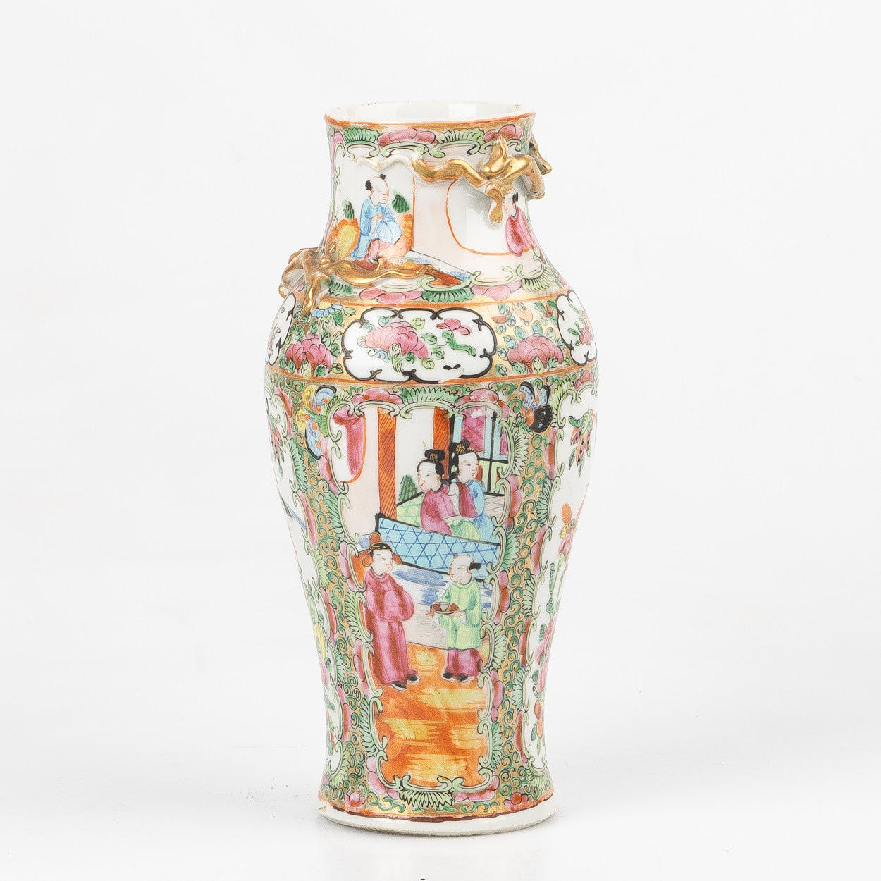 VAS, Kina, Kanton, porslin, 18/1900-tal.