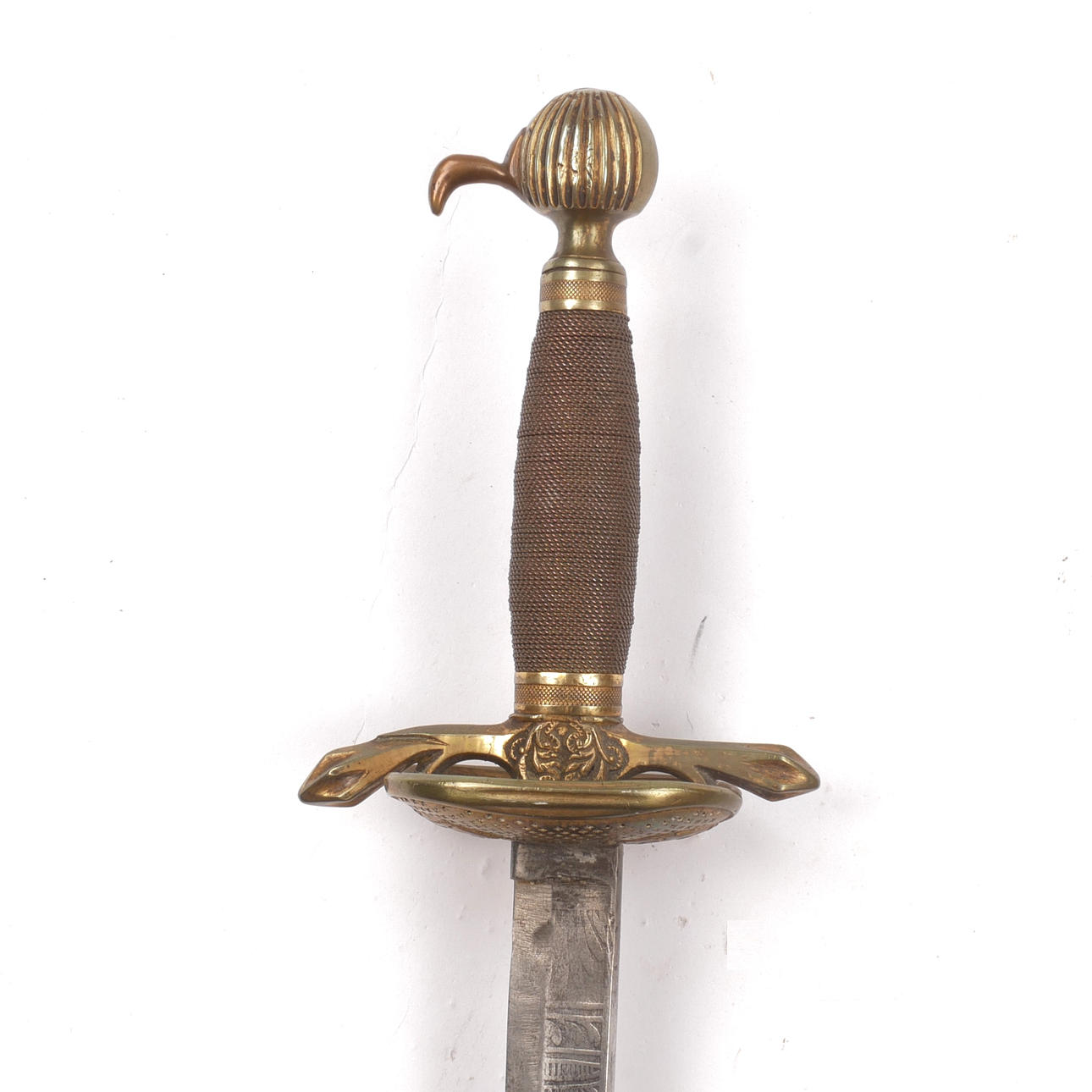 HIRSCHFÄNGARE MED BALJA, 1800-tal. Vapen & Militaria - Blankvapen ...