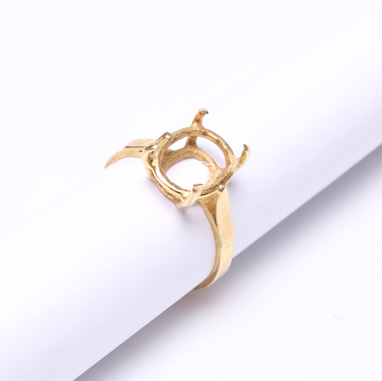 SCRAP/RING, 18K, Gold, weight approx. 3,6 grams.