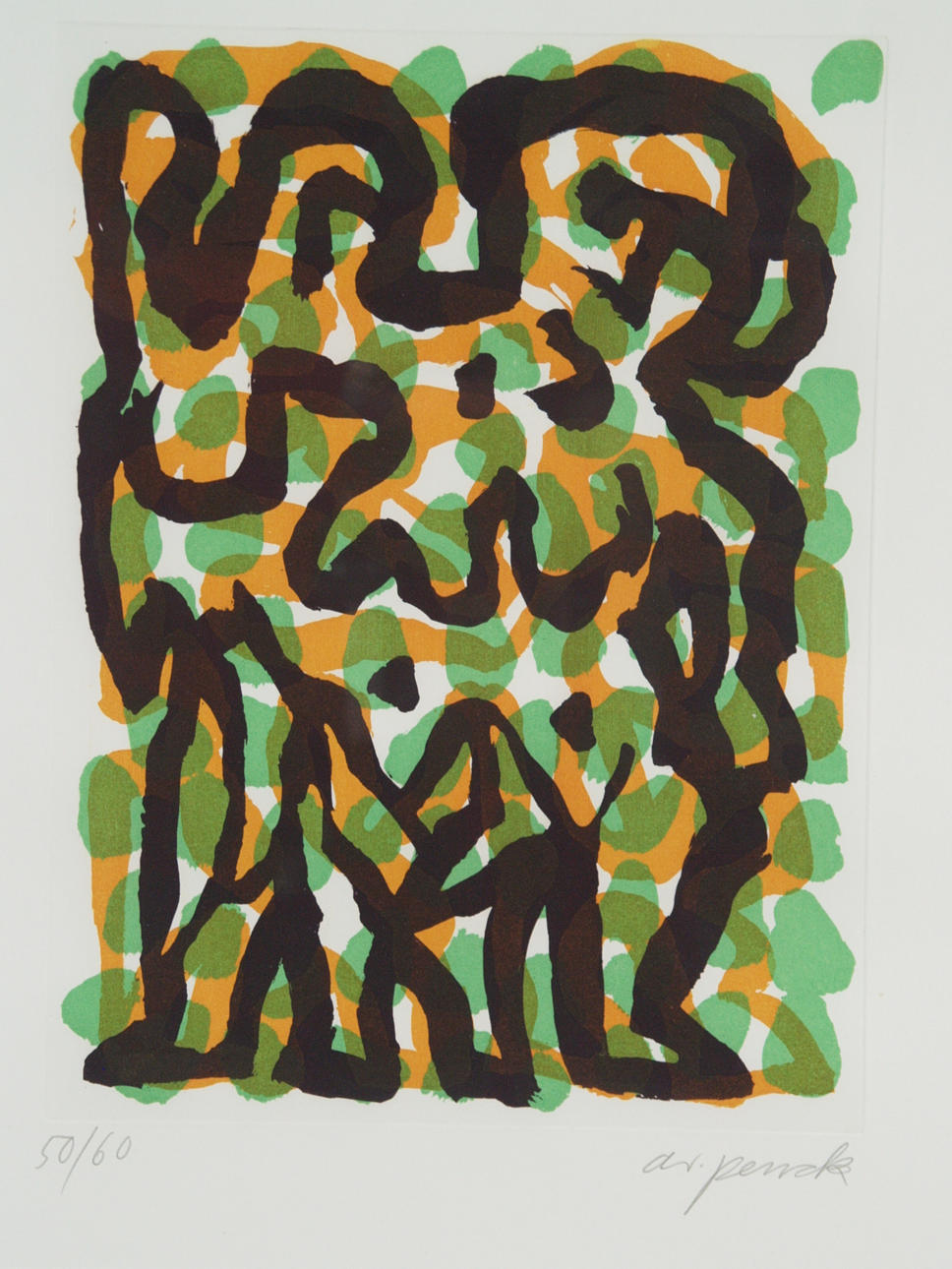 PENCK,A.R. ZWILLING,FARBRADIERUNG.