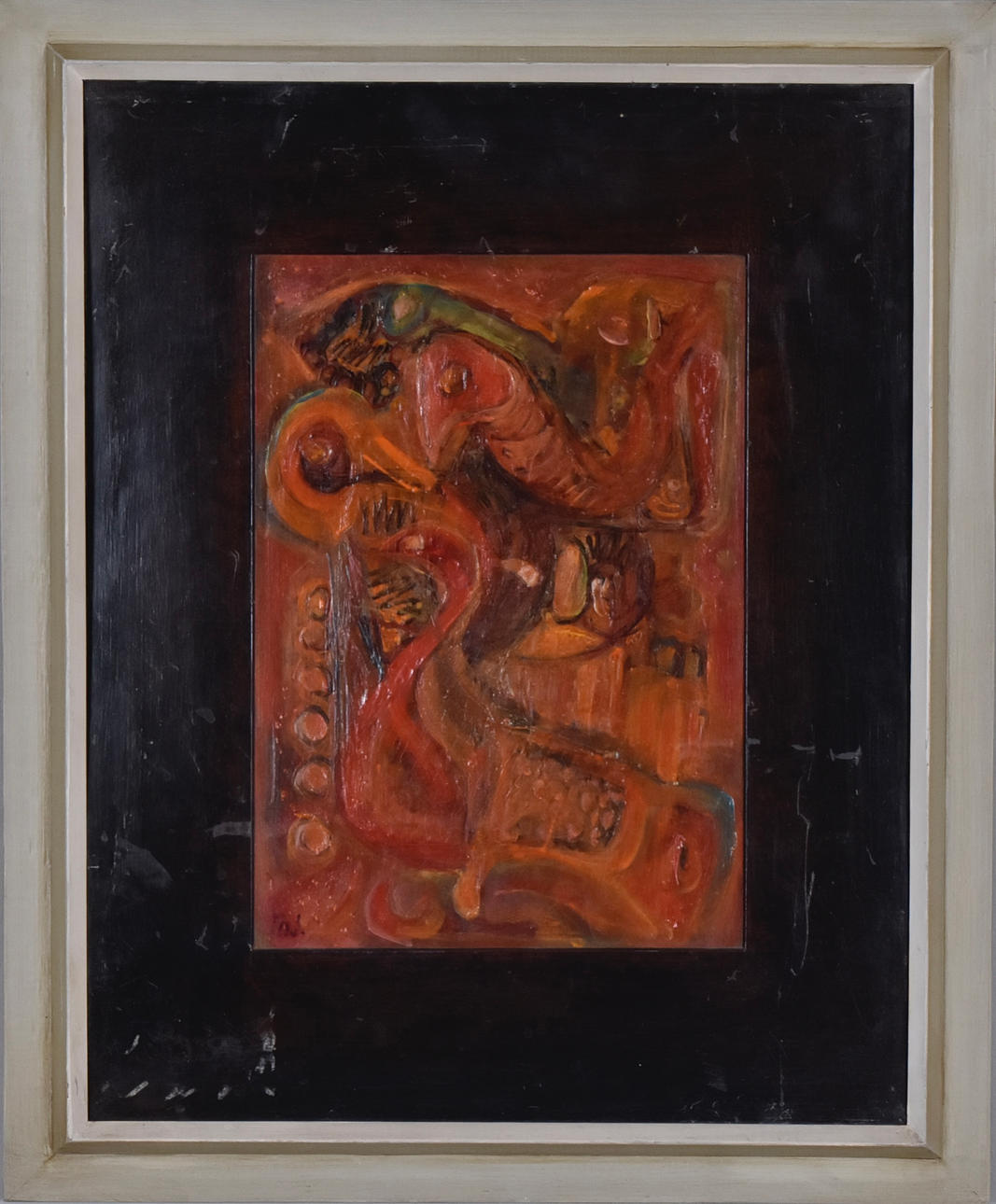 OIDENTIFIERAD KONSTNÄR. Oil on panel.