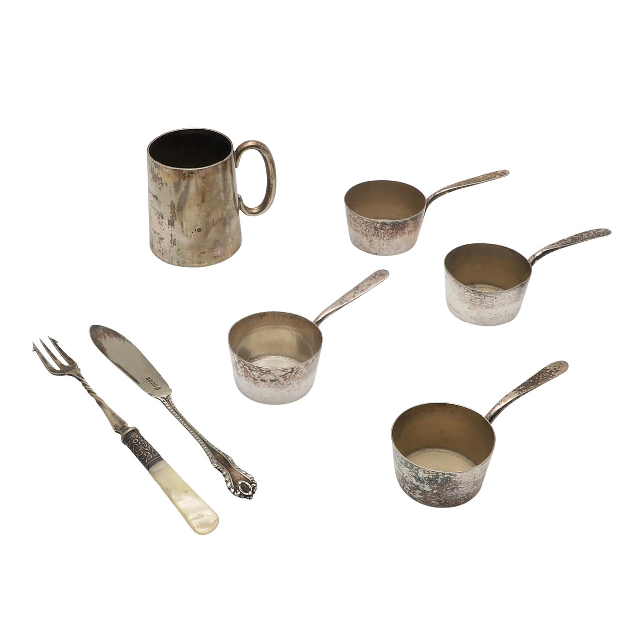 SØLV DÅBSKRUS & ANDRE TING.