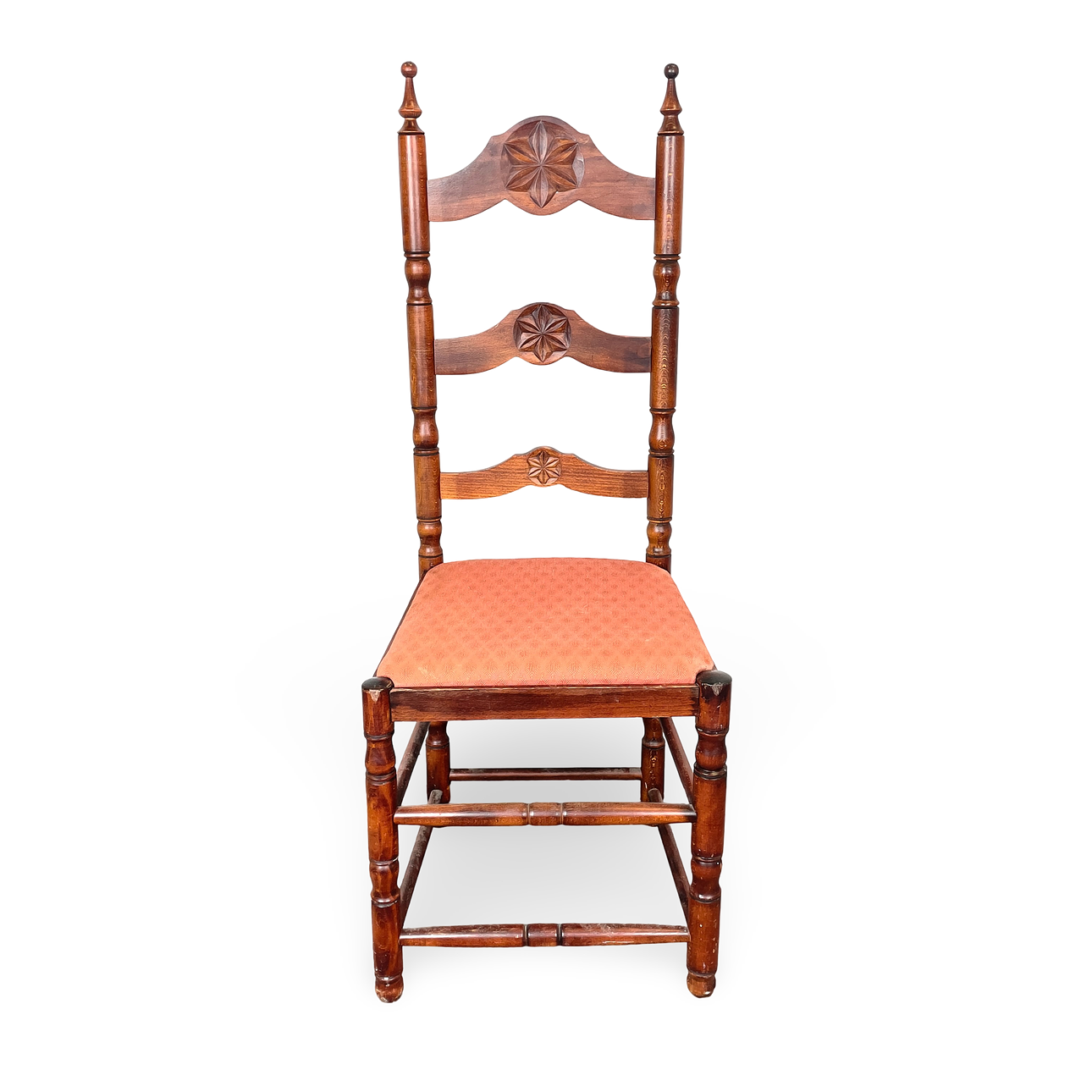 STOL. Nygotisk stil, trä, 1900-tal.