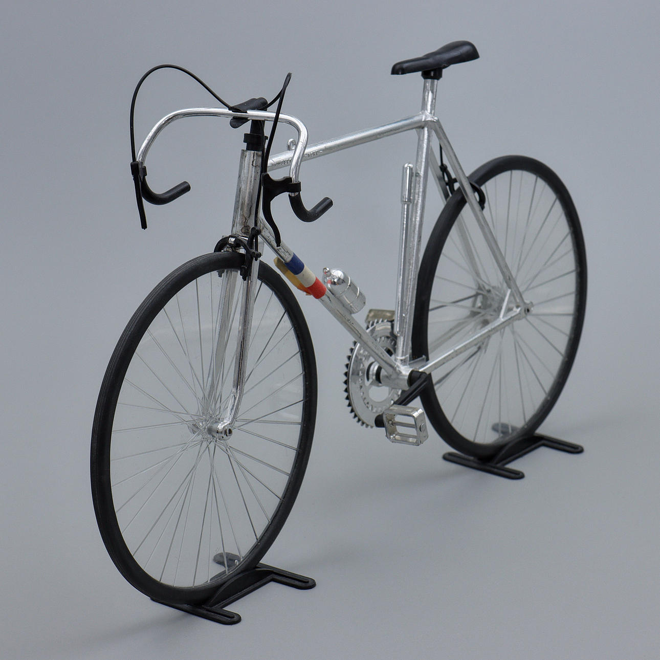 SCULPTURE/MODEL, RACING BIKE, FRANCE “DEPOSE MOFP” METAL WITH PLASTIC ...