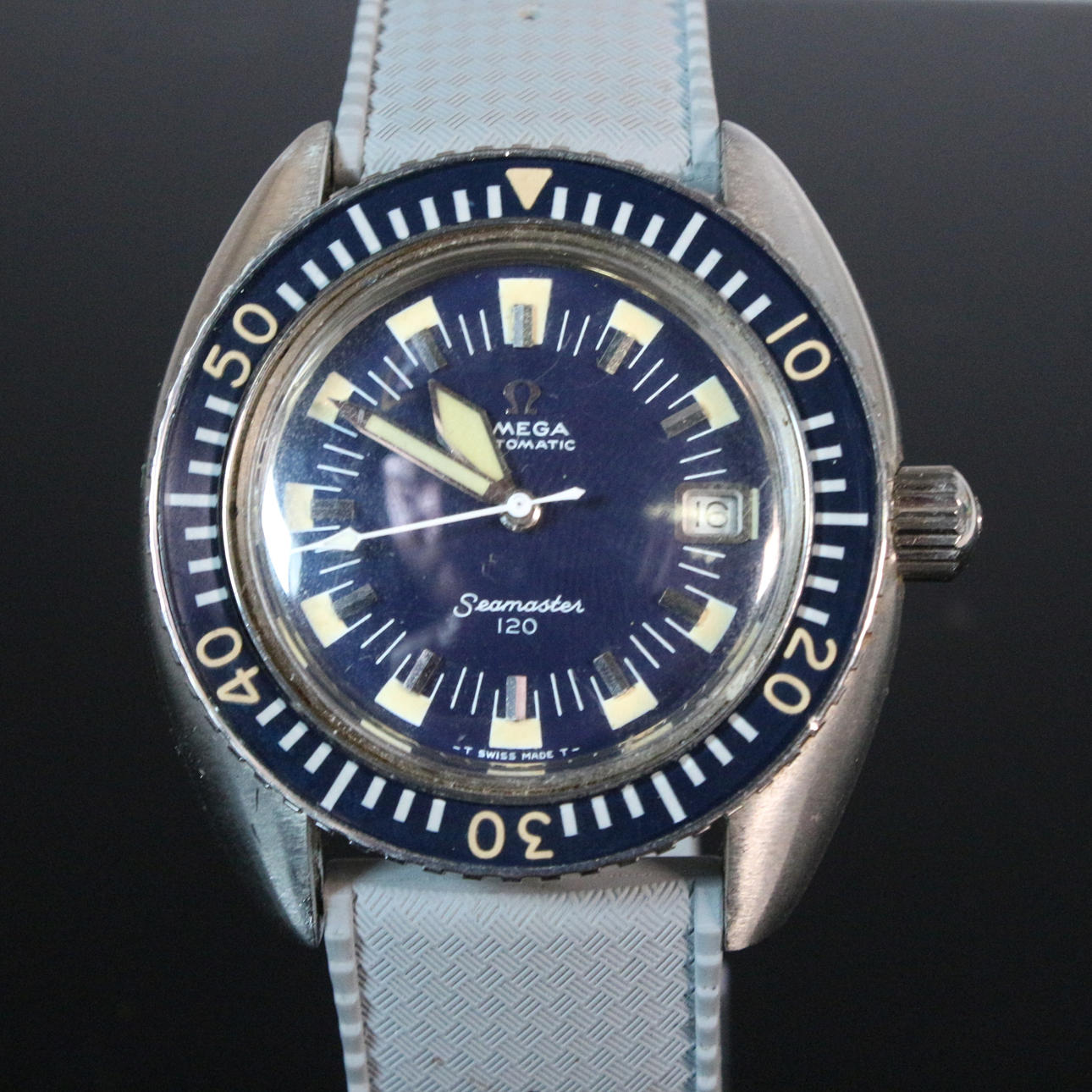 OMEGA. Seamaster, 120 line, “Deep Blue”, reference 166.073.