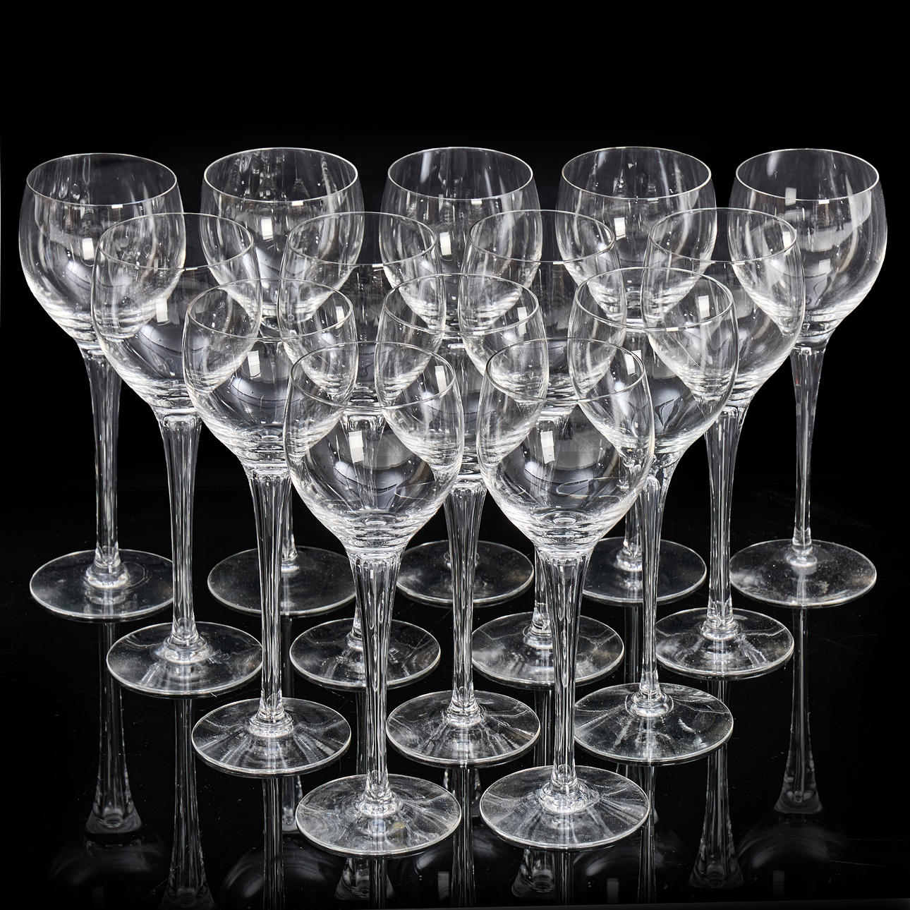 NILS LANDBERG, illusuion, vinglas, 14 st.