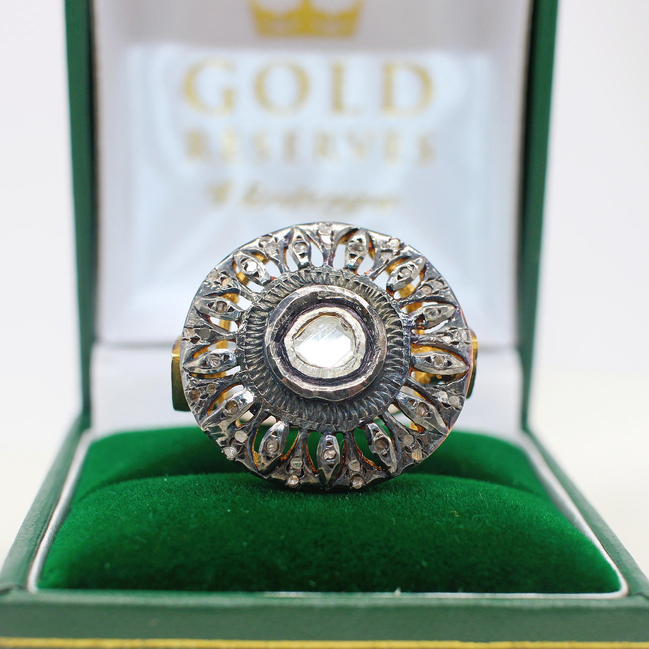 SLICE DIAMOND DRESS RING.