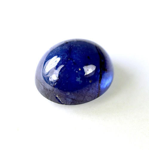 SAFIR, 4.92 CT. blå certificete.