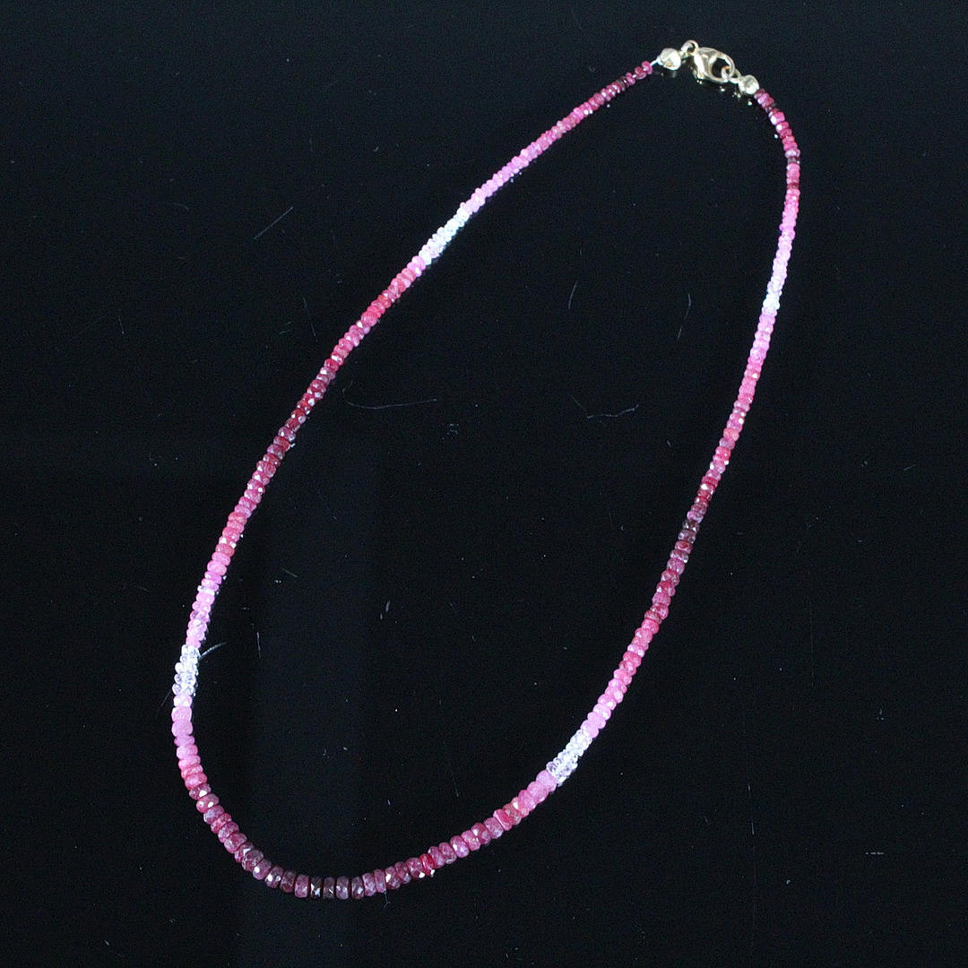 ruby necklace.