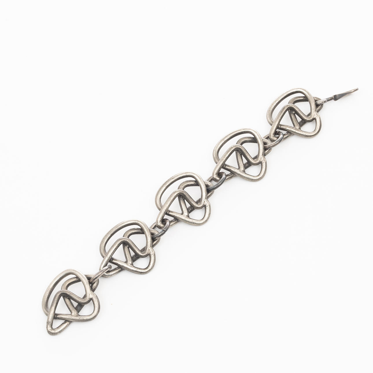 ARMBAND, Oxiderat sterling silver.