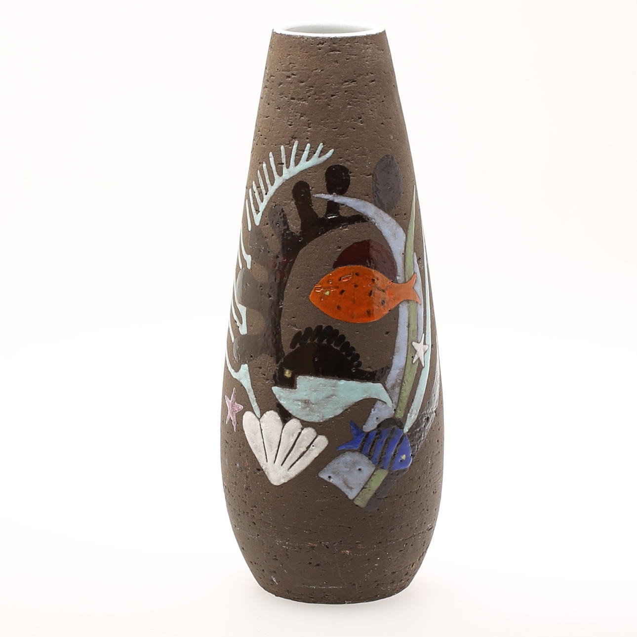 ANNA-LISA THOMSON. VAS, lergods, "havsflora", Uppsala-Ekeby.