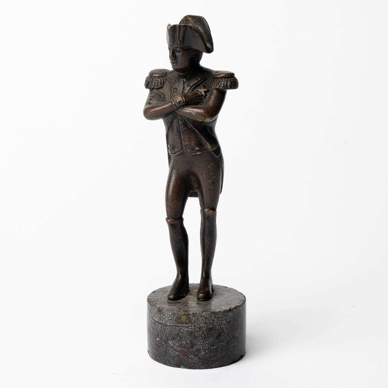 STATYETT, brons, Napoleon, 1900-tal.