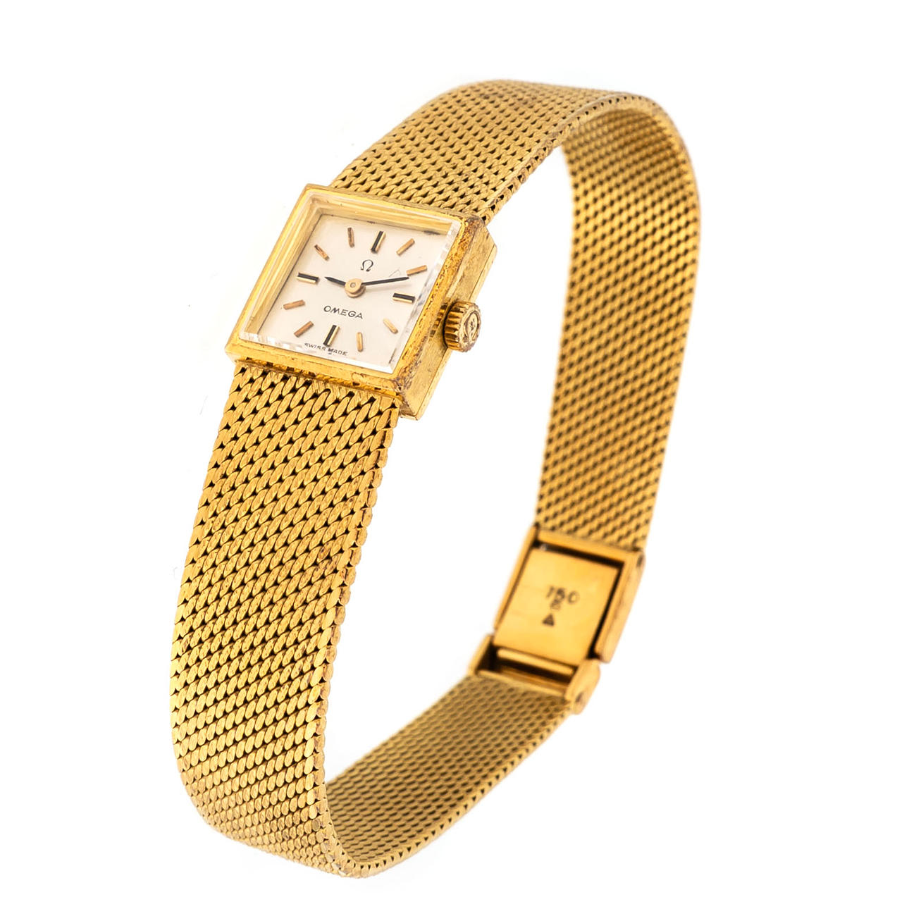 OMEGA. Damur 18K Guld 1900-tal.