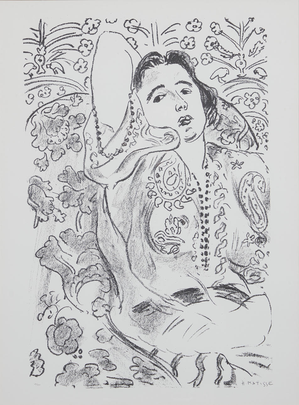 HENRI MATISSE. Arabesque.