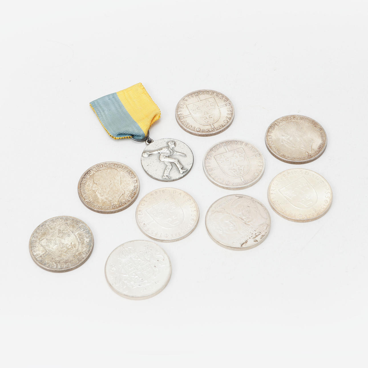 MYNT, diverse, delvis silver.