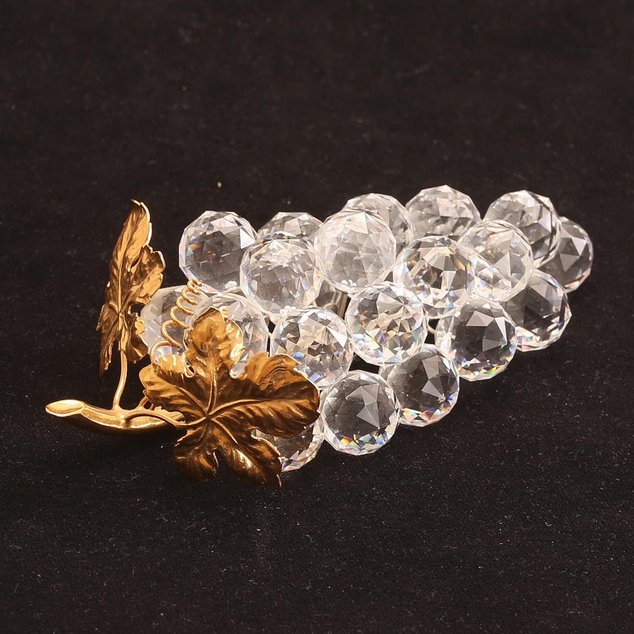 A 20th century SWAROVSKI grape cluster.