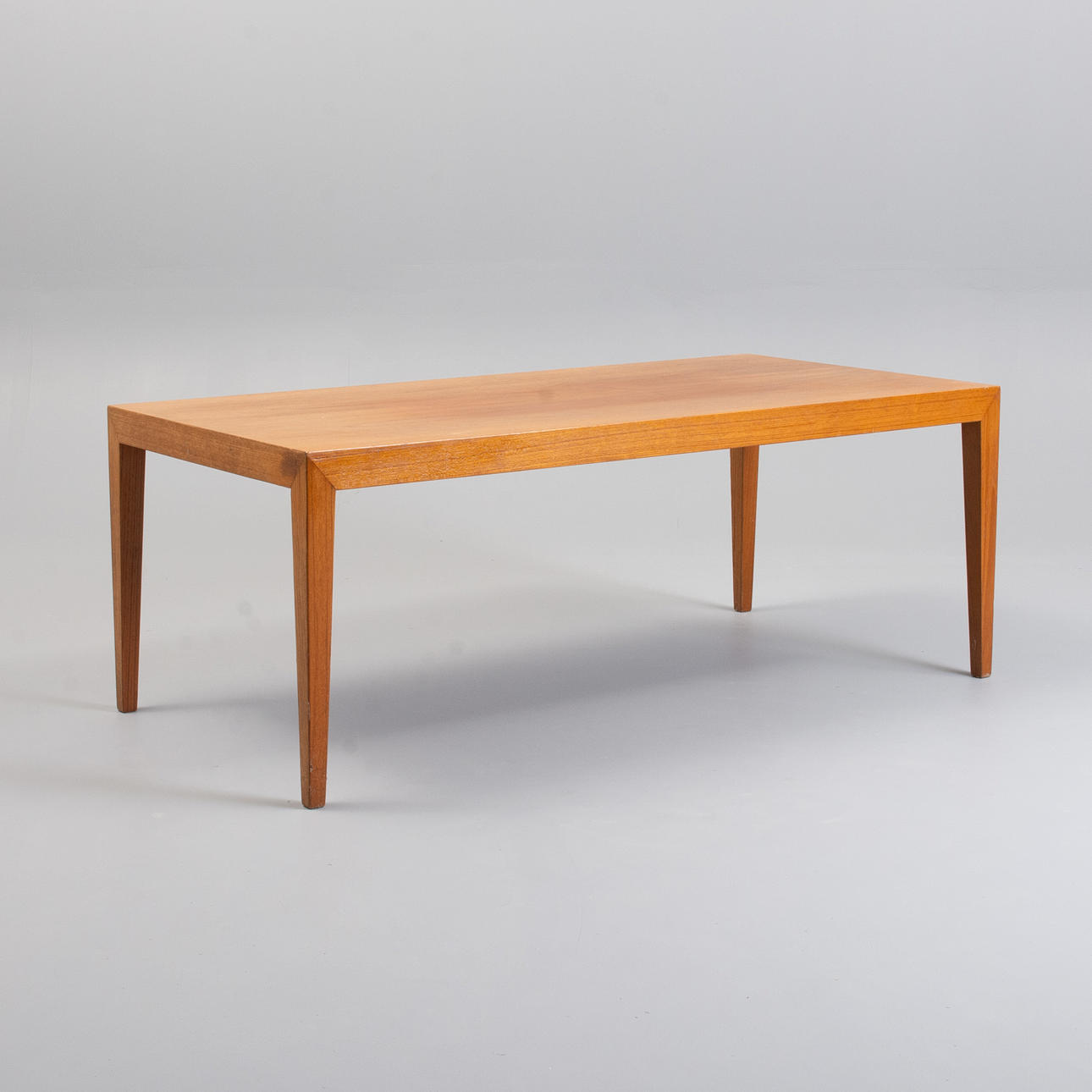 SEVERIN HANSEN. A teak coffee table, Haslev Møbefabrik, Denmark, 1960s.