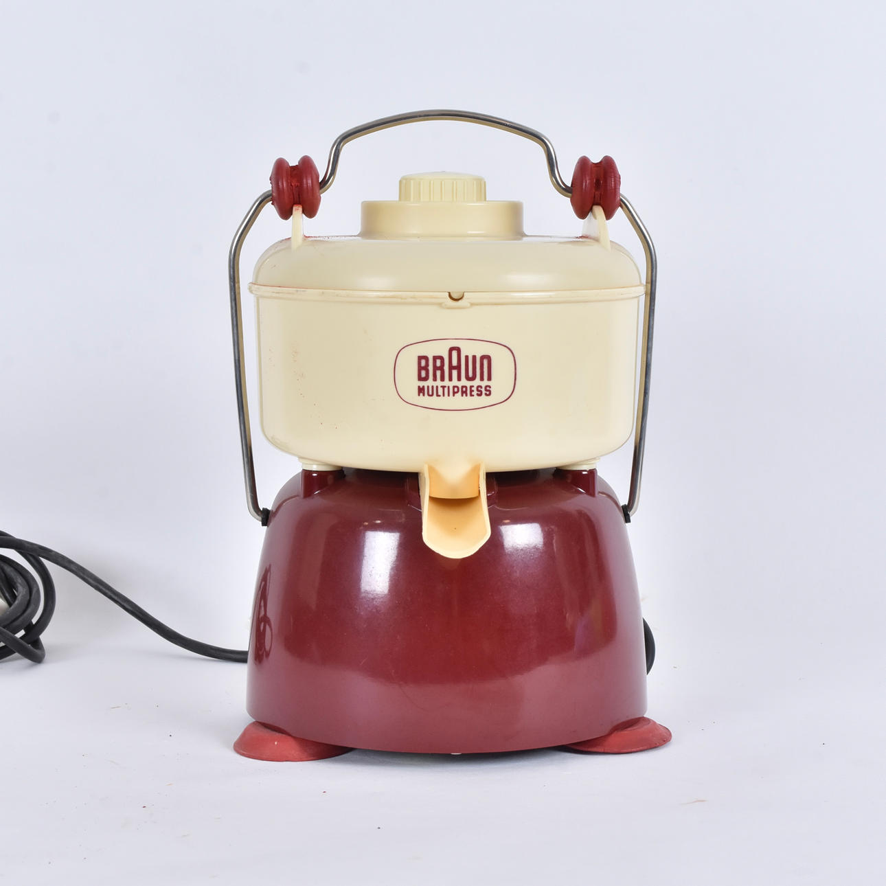 BRAUN MULTIPRESS, bakelite/plastic, 1950s.