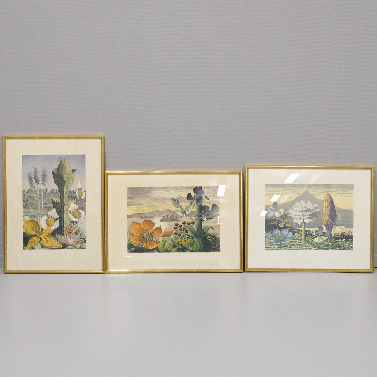 KARL AXEL PEHRSON. THREE LITHOGRAPHS.