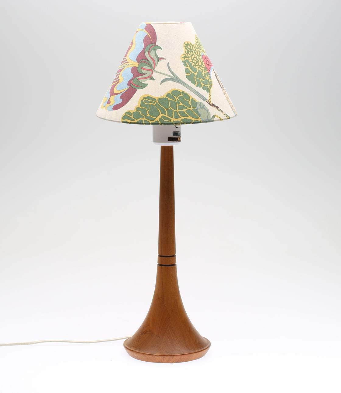 BORDSLAMPA, 1900-talets andra hälft.