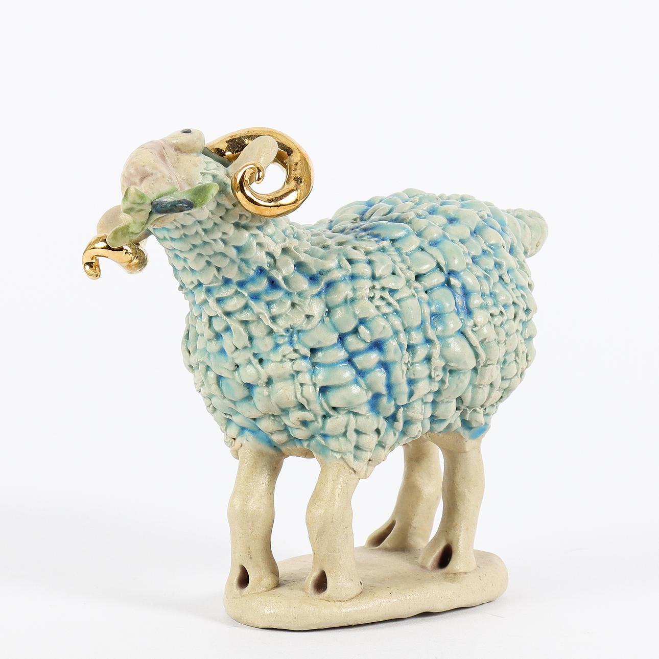 FIGURINE sheep, Kaj Stuart-Beck.
