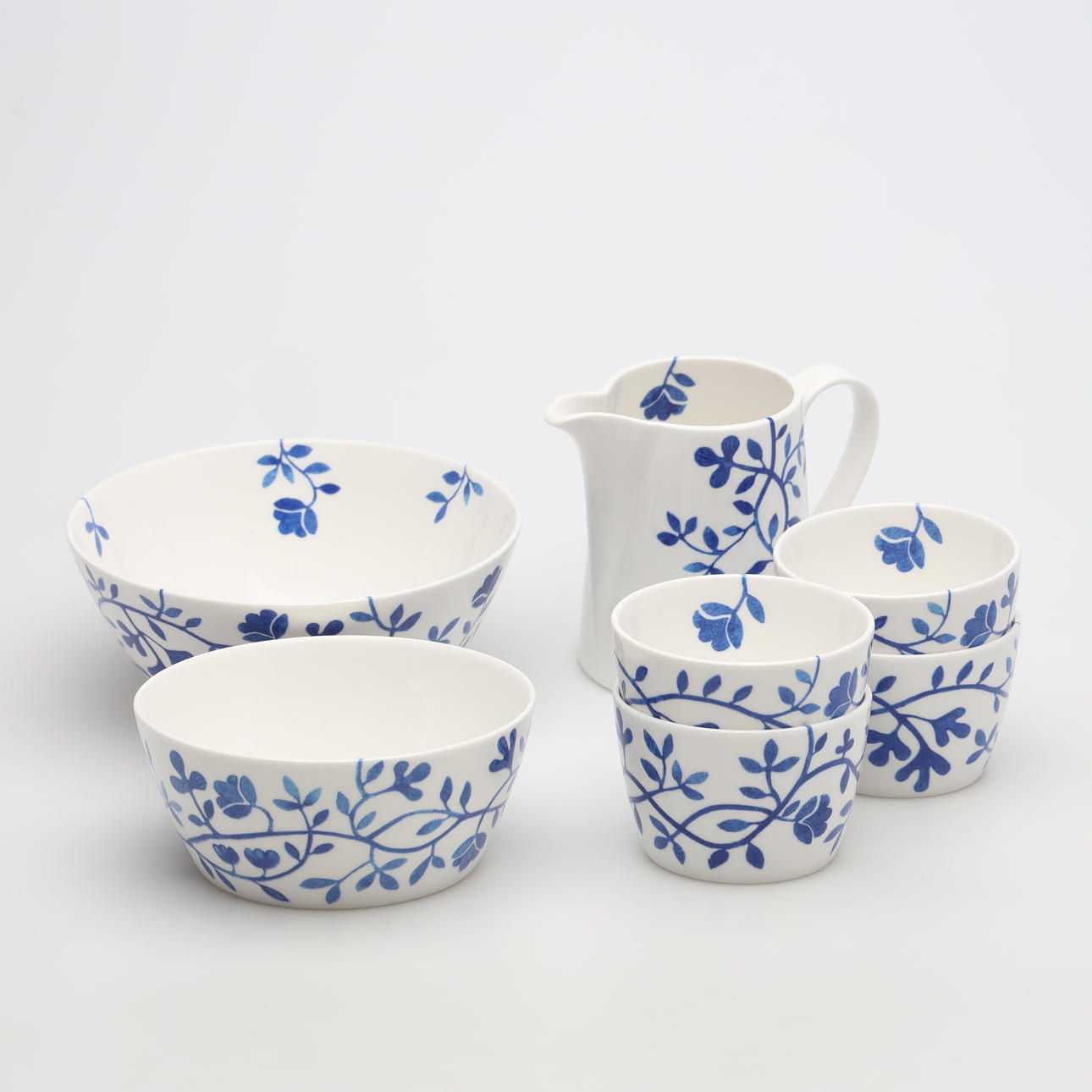 KATARINA BRIEDITIS. A set of 7 “Pergola” tableware sets, Rörstrand ...