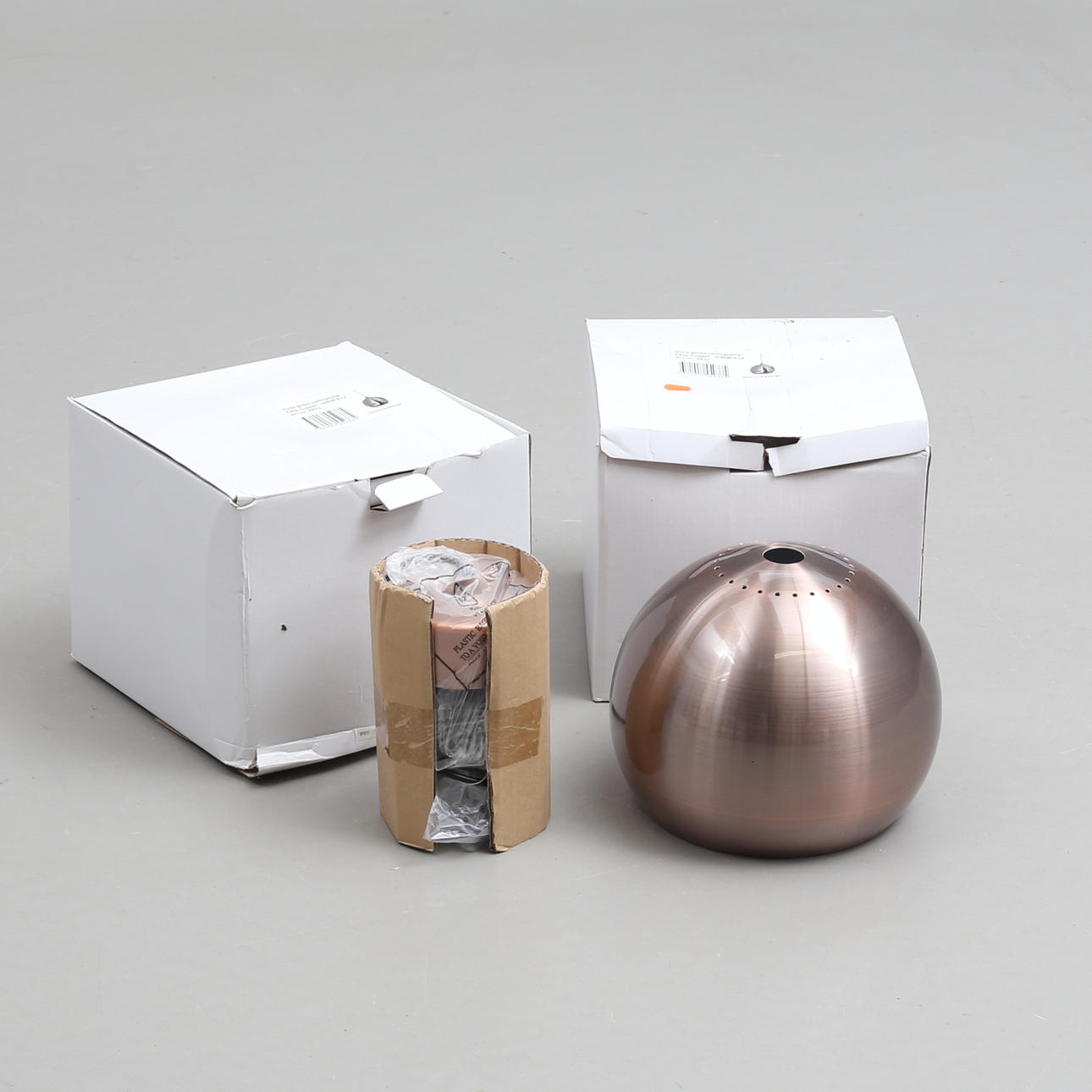 CEILING LIGHTS, 2 pcs, copper colored, Ventura design, contemporary.