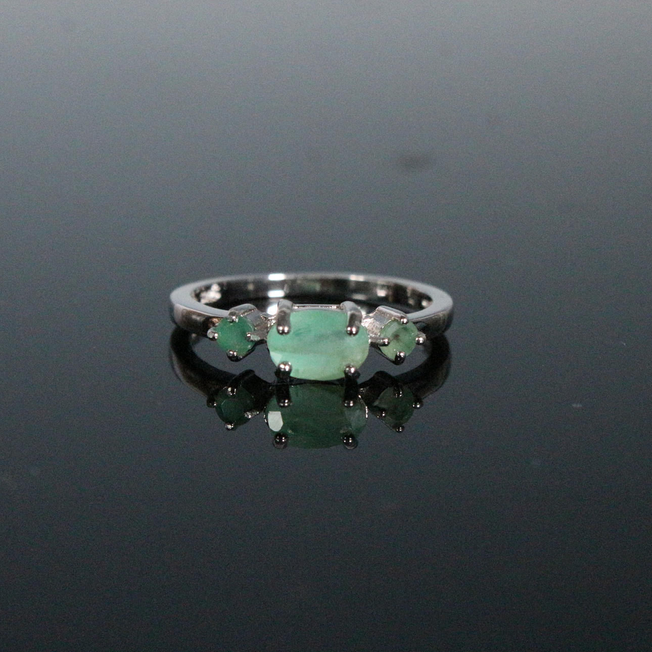 emerald ring.