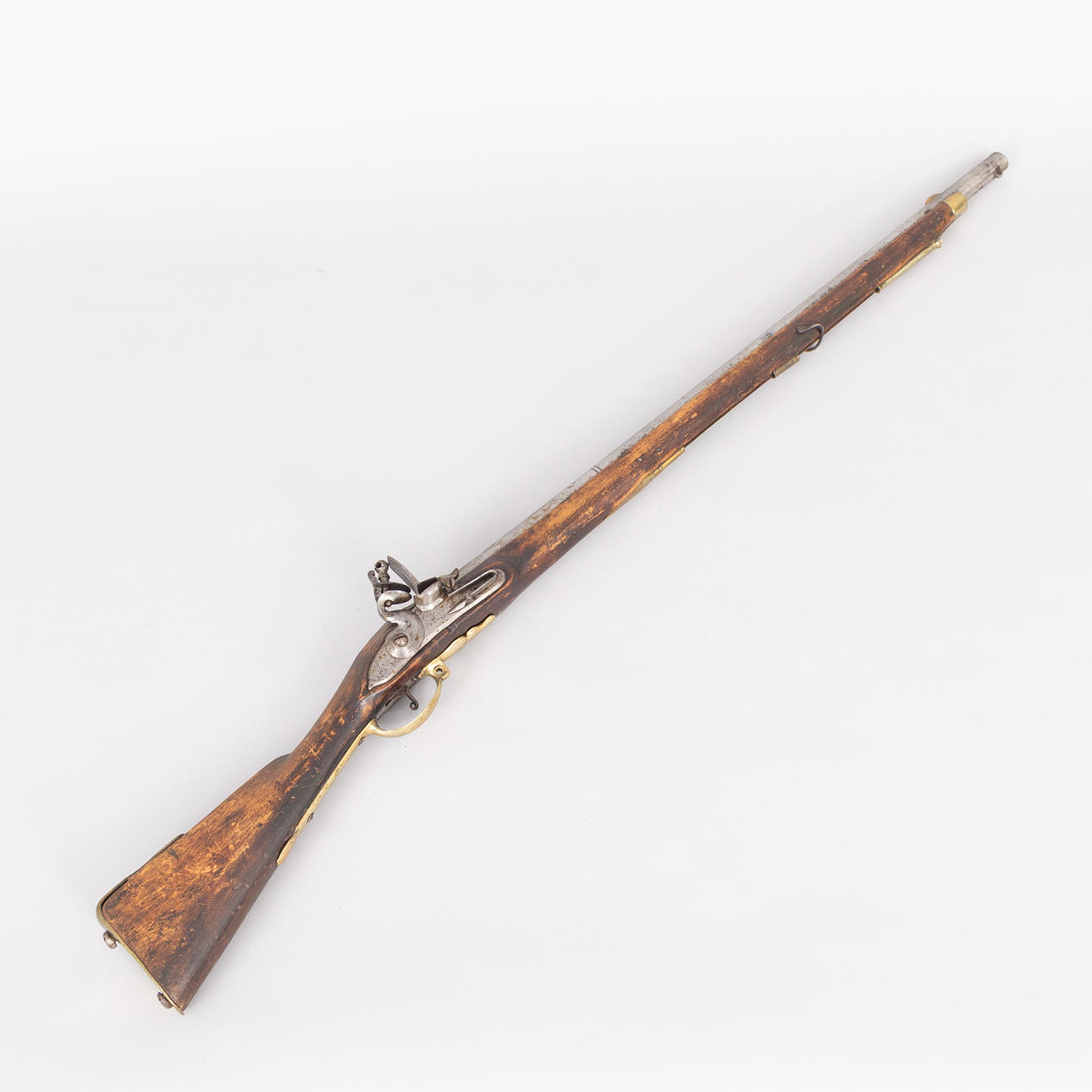 A FLINTLOCK RIFLE, Carl Gustaf Stads Gevärsfaktori, Sweden, 19th ...