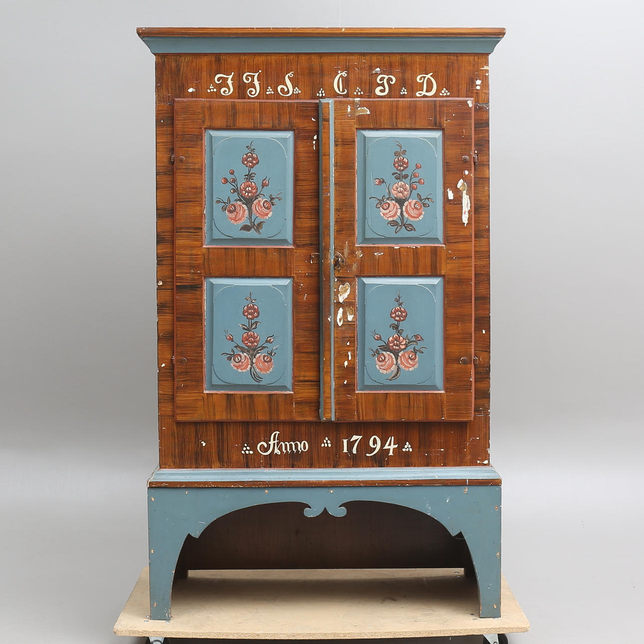 SKÅP, allmoge, 1700/1800-tal.