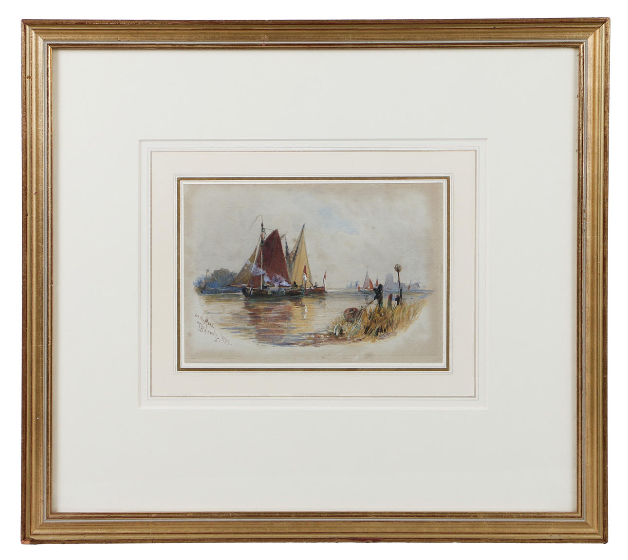 THOMAS BUSH HARDY (BRITISH, 1842-1897).