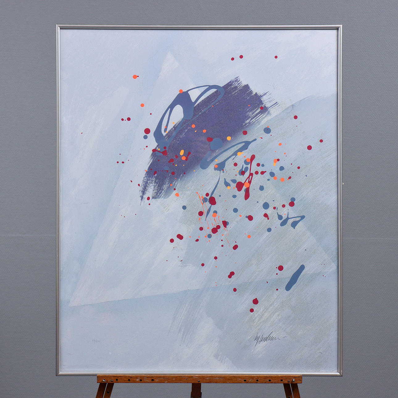 ULF ONSBERG. LITHOGRAPH IN COLOUR 62/200, SIGNED.