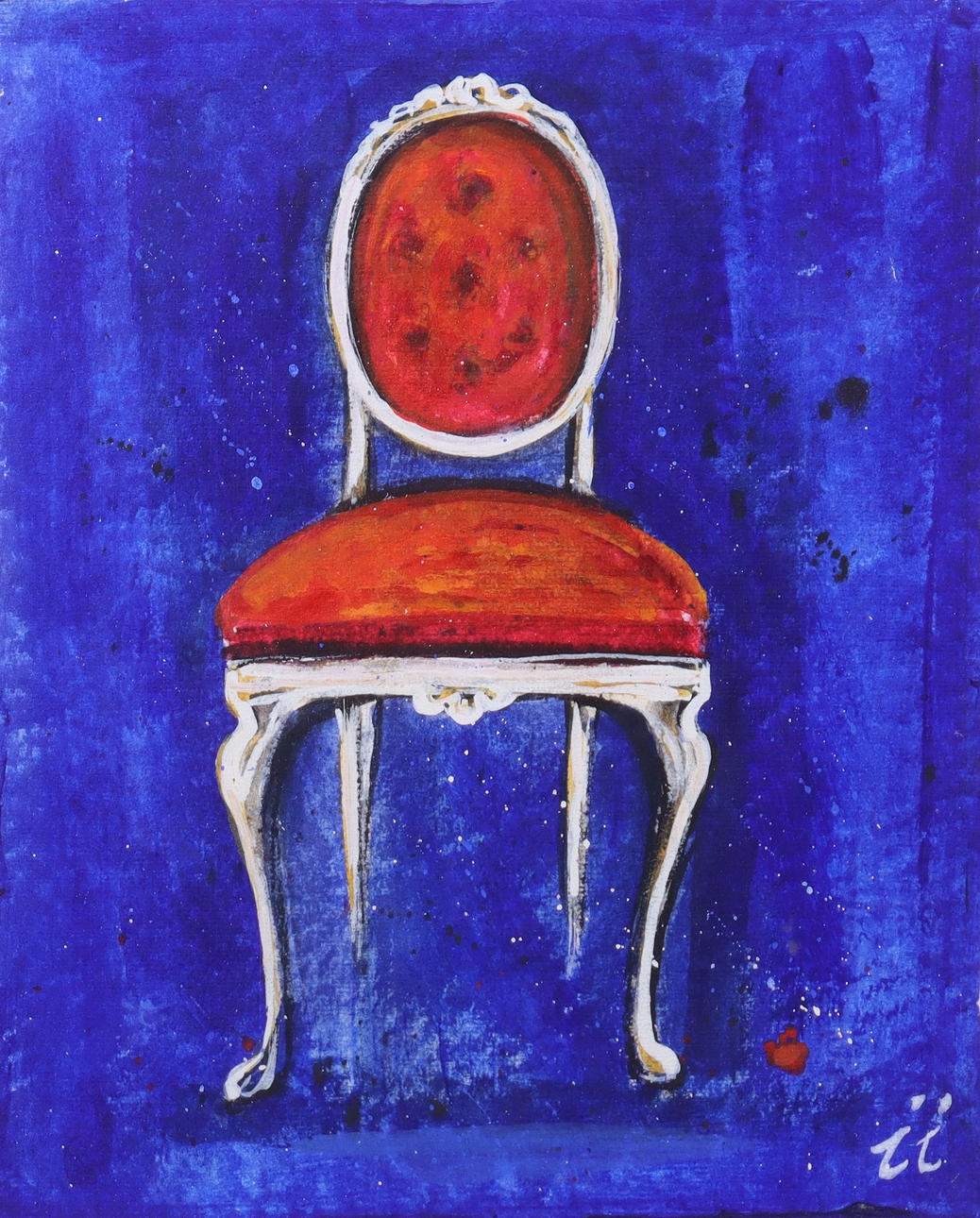 INGBRITT LAGERBERG, gouache, "Rokoko".